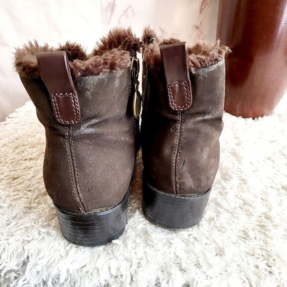 Trotters fur lined lace up boots - Picture 5 of 7